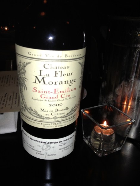 2000 vintage La Fleur Morange