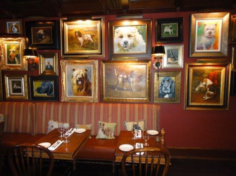 White Dog Cafe, Wayne, PA, interior.