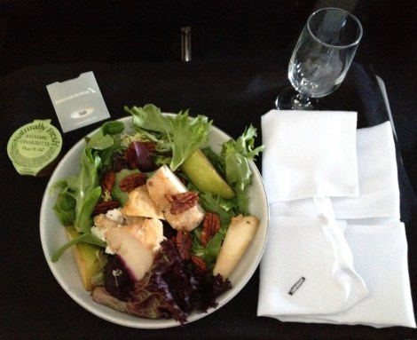 American Airlines chicken salad.