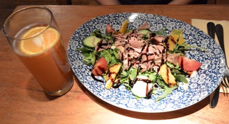 Shredded duck salad at The Duchess of Cambridge, Windsor, England.