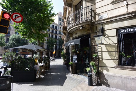 Joséphine, located on Pau Claris, Barcelona, Spain.