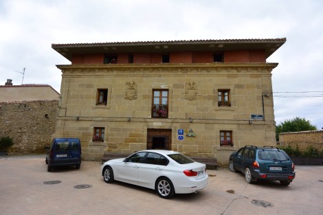 Facade of Hotel Villa de Ábalos, Spain.