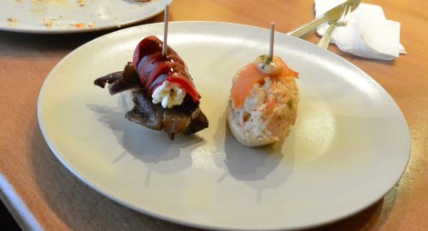 More tapas at Antollos, Santiago de Compostela, Spain.