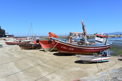 More boats in Cambados, Spain.