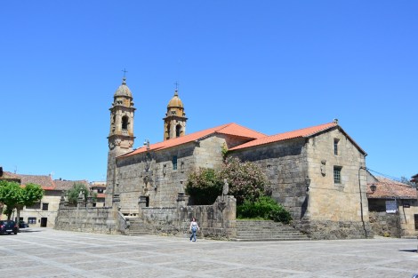 Church in Cambados, Spain.