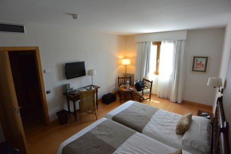 Standard room at Parador Puebla de Sanabria, Spain.