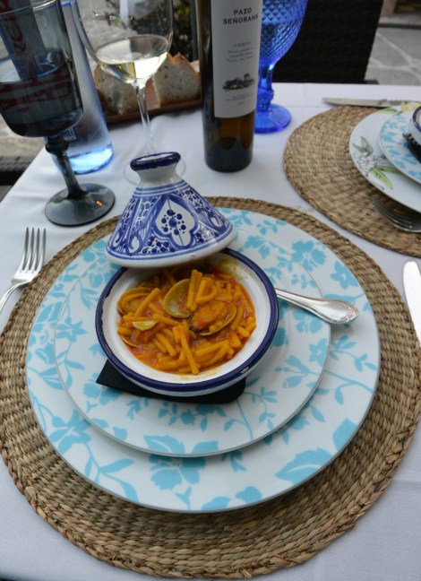 Starter at Quinta de San Amaro, Meaño, Spain.