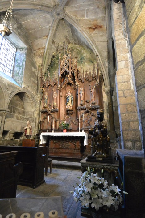 Chapel within the Cathedral of Santiago de Compostela, Spain.