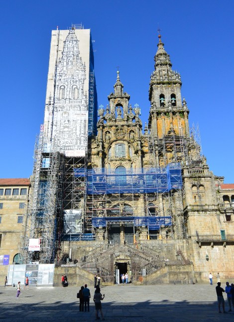 Cathedral of Santiago de Compostela, June 2014.