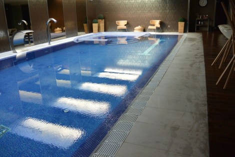 Spa at Hotel Castillo Bosque de la Zoreda, Oviedo, Spain.