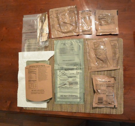 Contents of XMRE, Menu 3.