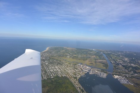 Cape May, NJ from about 2,500 feet.