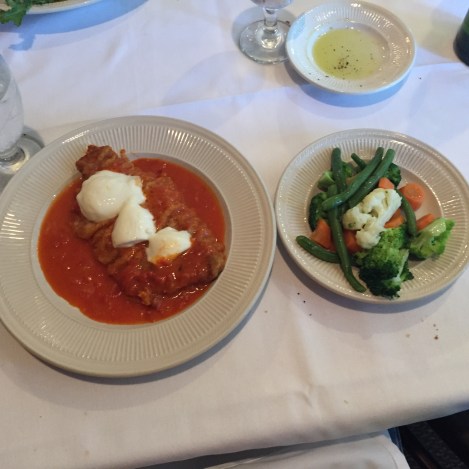 Veal parm at San Nicola.